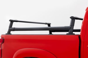 Chevrolet Silverado 1500 Bed Rack - Rough Country - Half Rack, Aluminum - '19-'24